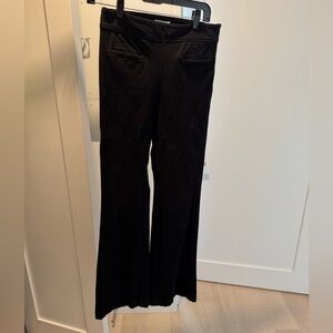 Cute black bell bottom pants from anthro!